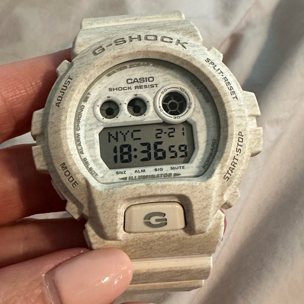 Gently-Worn Casio G-Shock Digital Watch - 3420.